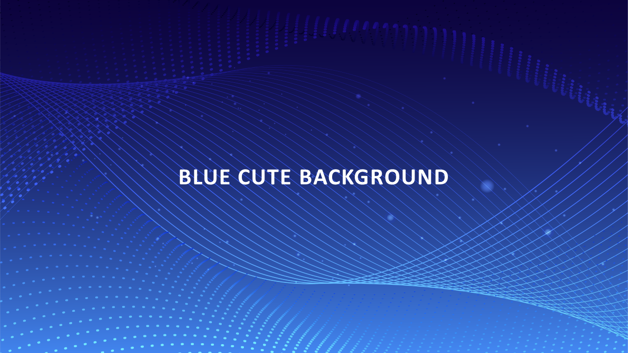 Blue Cute Backgrounds Slide